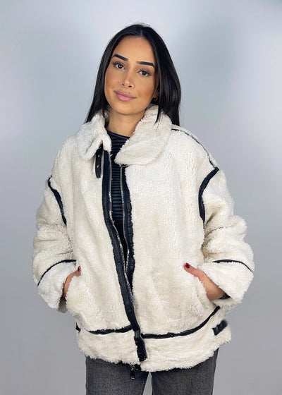 Teddy Fleece Jacke